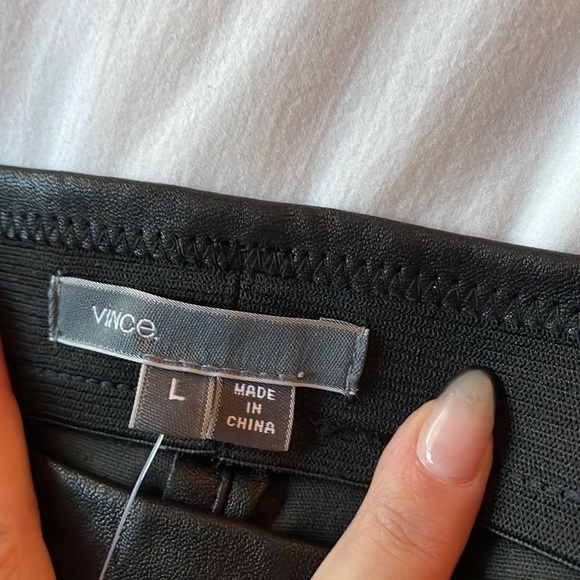 Vince stretch leather leggings - never worn! - Picture 3 of 7